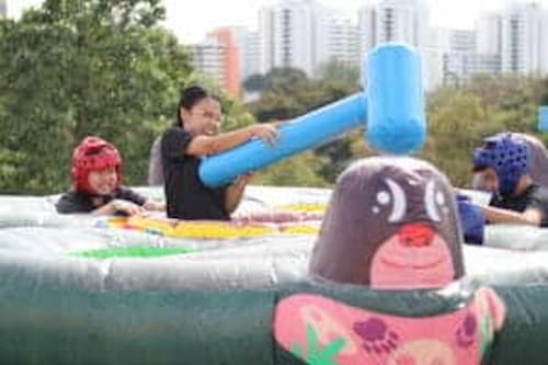 Giant Whack a Mole – Things to do in Singapore