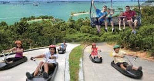 Skyline Luge Sentosa -Things to do in Singapore