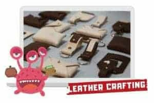 Virtual Leather Making- Virtual Team Building Activities (Image from The Fun Empire)