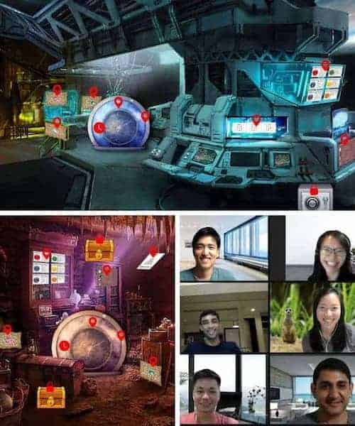 Virtual Time Travel - Team Building Singapore (Credit: FunEmpire)